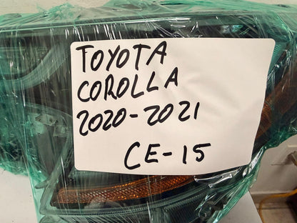 TOYOTA COROLLA 2020-2022 Driver Headlamp assy composite SE|XLE|XSE; Sedan; North America Built