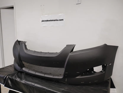 TOYOTA MATRIX 2009-2010 Front bumper cover w/ Spoiler Holes; Prime; Black Prime
