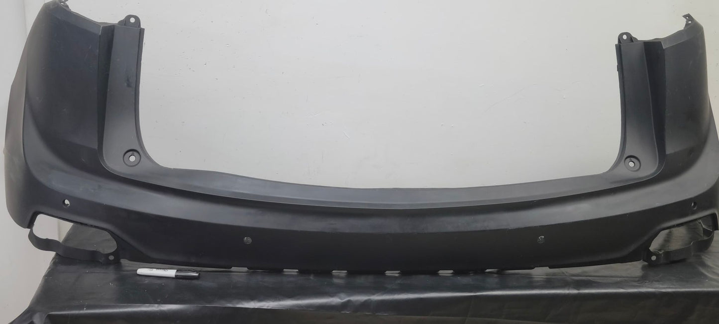 ACURA RDX 2022-2025 Rear bumper cover upper w/Parking Sensors; prime