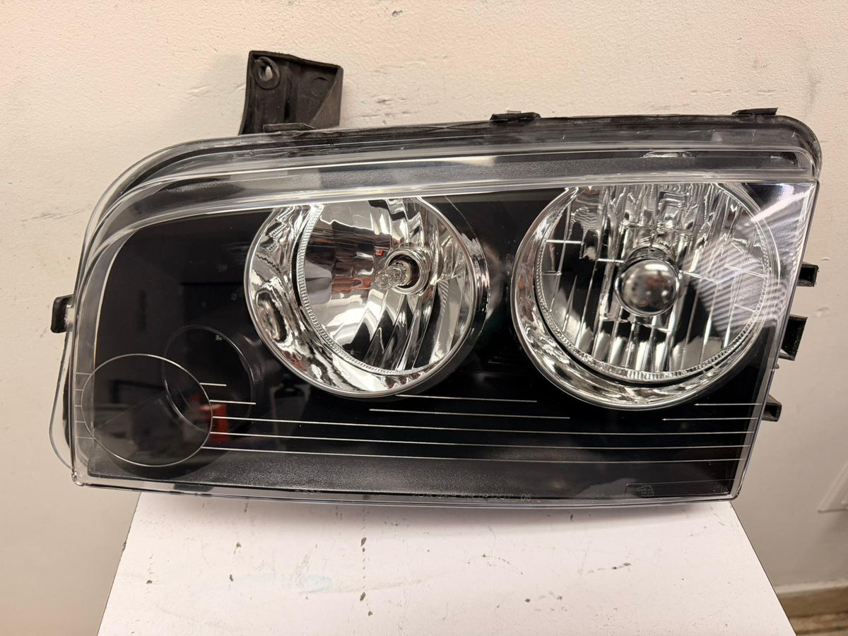 DODGE CHARGER DRIVER HEADLAMP HALOGEN 2006-2010