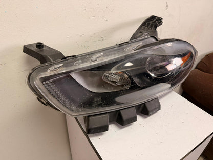 DODGE DART 2013-2015 Driver  Headlamp assy composite Black Trim
