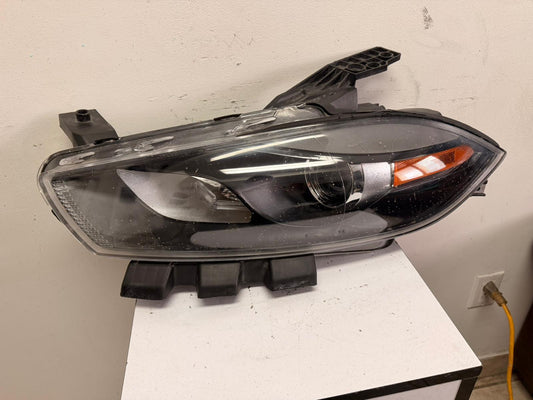 DODGE DART 2013-2015 Driver  Headlamp assy composite Black Trim