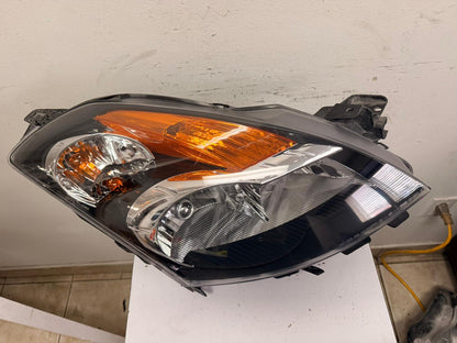 NISSAN ALTIMA 2007-2009 Passenger Headlamp assy composite Sedan; w/HID; Black Bezel