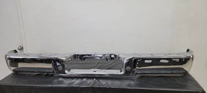 FORD F-150 2007-2008 Rear bumper face bar Styleside; w/o park sensor; from 11/30/04; bright