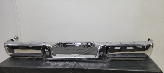 FORD F-150 2007-2008 Rear bumper face bar Styleside; w/o park sensor; from 11/30/04; bright