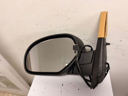 CHEVROLET SILVERADO/SUBURBAN 1500/SUBURBAN 2500/TAHOE 2007-2014 Driver Mirror outside rear view w/o Courtesy Lamp; w/o Off Road Pkg; Black