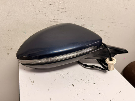 VOLKSWAGEN GOLF 2015-2021 Passenger Mirror outside rear view Power; Heated; w/Cover; PTM