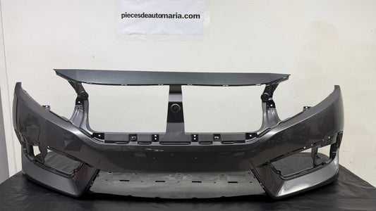HONDA CIVIC 2016-2018 Front bumper cover SILVER GREY /Sedan