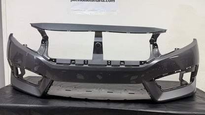 HONDA CIVIC 2016-2018 Front bumper cover SILVER GREY /Sedan