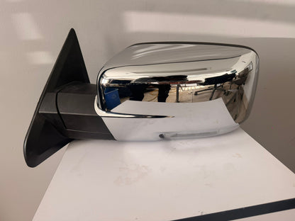 RAM 1500/1500 CLASSIC/2500/3500 2013-2019 Driver Mirror outside rear view Power Heated;; Code GPC; Chrome