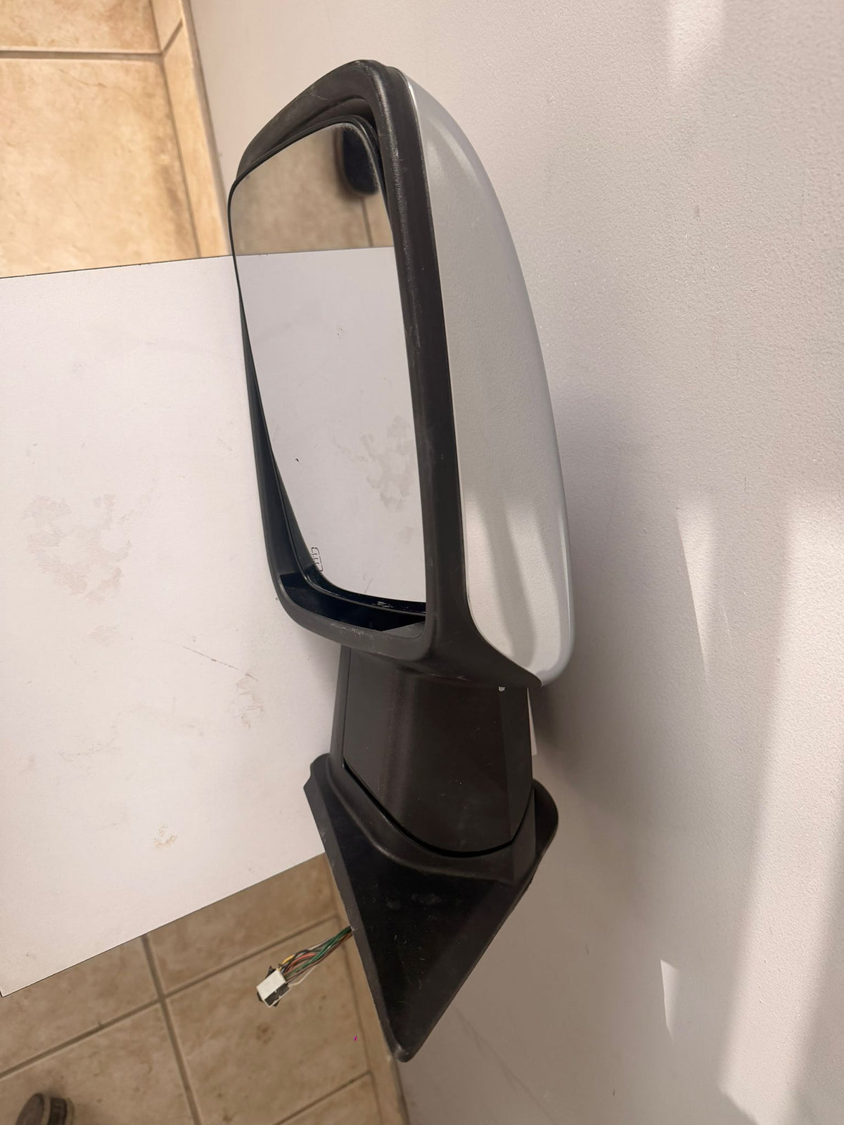 RAM 1500/1500 CLASSIC/2500/3500 2013-2019 Driver Mirror outside rear view Power Heated;; Code GPC; Chrome