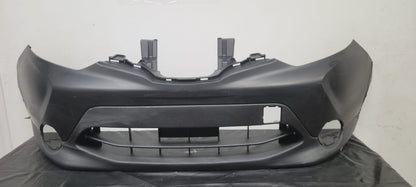 NISSAN QASHQAI 2017-2019 Front bumper cover w/Textured Lower; prime