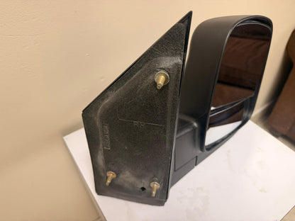 CHEVROLET/GMC EXPRESS 1500/2500/3500/SAVANA 1500 /2008-2021 Passenger Mirror outside rear view Manual; Foldaway; Textured Black