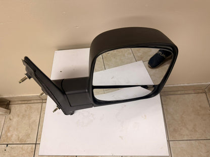 CHEVROLET/GMC EXPRESS 1500/2500/3500/SAVANA 1500 /2008-2021 Passenger Mirror outside rear view Manual; Foldaway; Textured Black