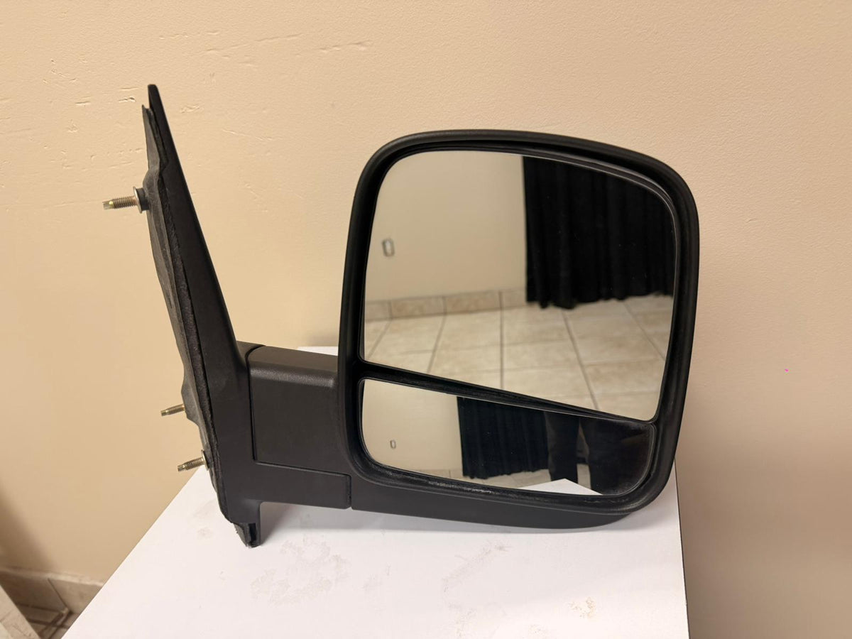 CHEVROLET/GMC EXPRESS 1500/2500/3500/SAVANA 1500 /2008-2021 Passenger Mirror outside rear view Manual; Foldaway; Textured Black