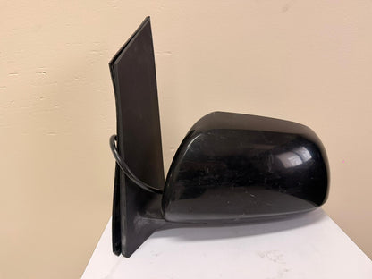 TOYOTA SIENNA 2011-2014 Driver Mirror outside rear view Power; w/o Memory; Flat Black; Textured