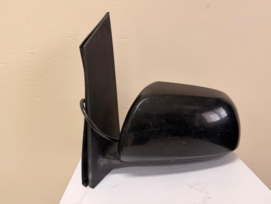 TOYOTA SIENNA 2011-2014 Driver Mirror outside rear view Power; w/o Memory; Flat Black; Textured