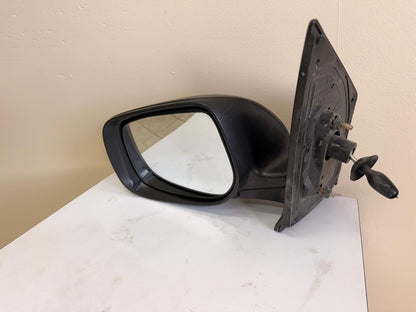 TOYOTA YARIS 2007-2012 Driver Mirror outside rear view manual; 4dr sedan