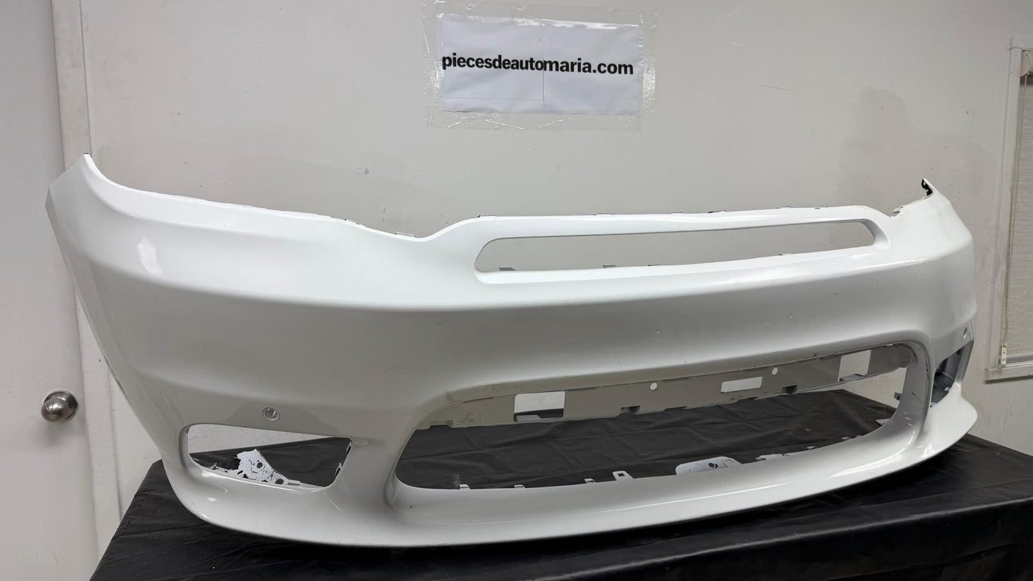 FRONT BUMPER DODGE DURANGO 2018-2020 W/4 SENSORS SRT/RT/GT MODEL
