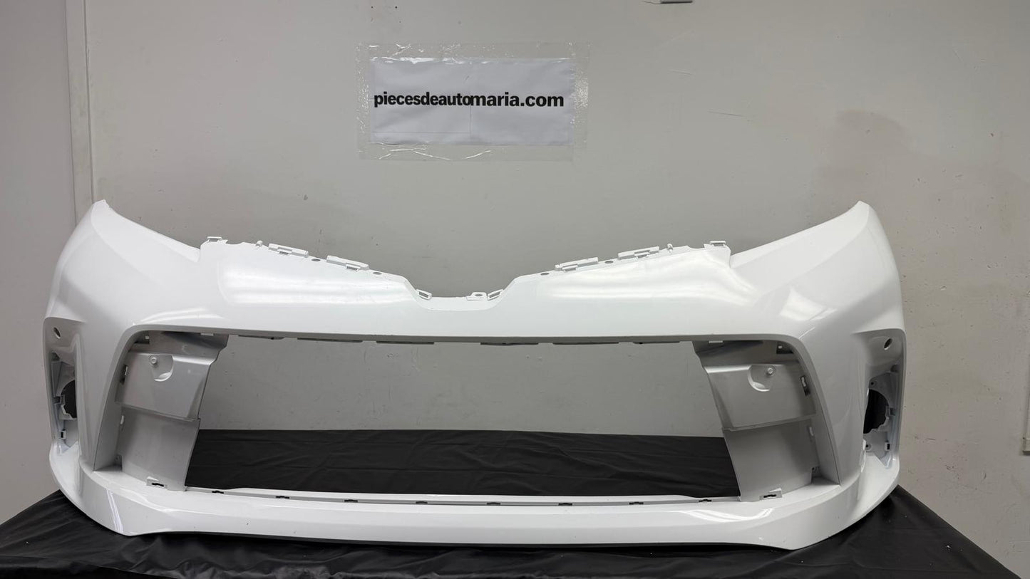 TOYOTA SIENNA 2018-2020 Front bumper cover | L|LE|XLE; w/Park Distance Sensors