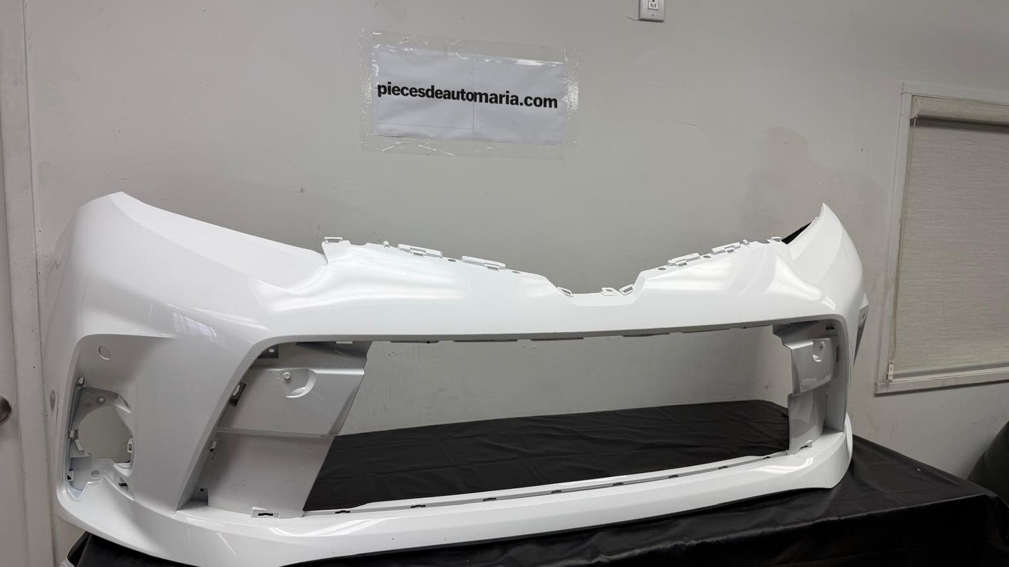 TOYOTA SIENNA 2018-2020 Front bumper cover | L|LE|XLE; w/Park Distance Sensors