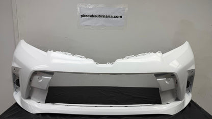 TOYOTA SIENNA 2018-2020 Front bumper cover | L|LE|XLE; w/Park Distance Sensors