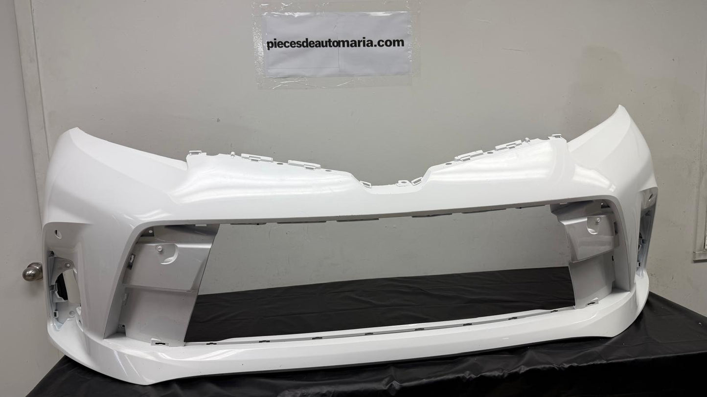 TOYOTA SIENNA 2018-2020 Front bumper cover | L|LE|XLE; w/Park Distance Sensors