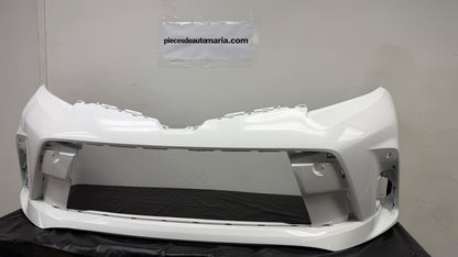 TOYOTA SIENNA 2018-2020 Front bumper cover | L|LE|XLE; w/Park Distance Sensors