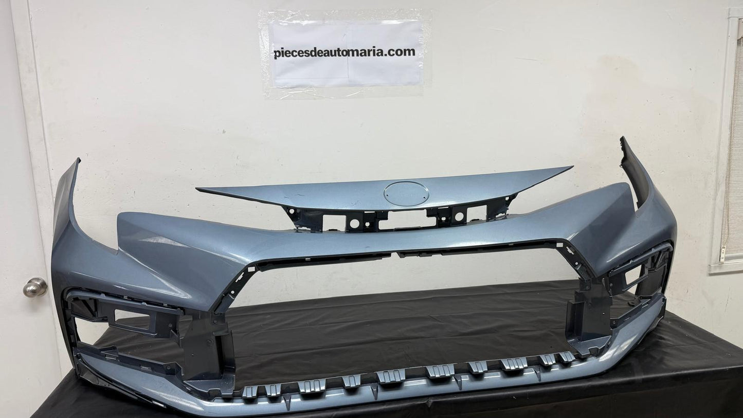 TOYOTA COROLLA 2020 - 2025 BLUE LIGHT COLOR  Front bumper cover SE|XSE; Sedan; North America