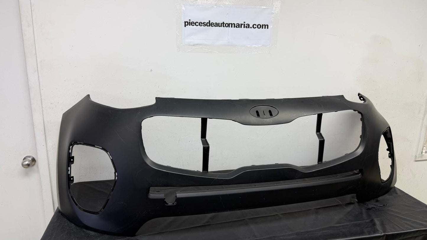 KIA SPORTAGE 2017-2019  Front bumper cover | EX|LX; FWD; w/o Parking Sensors