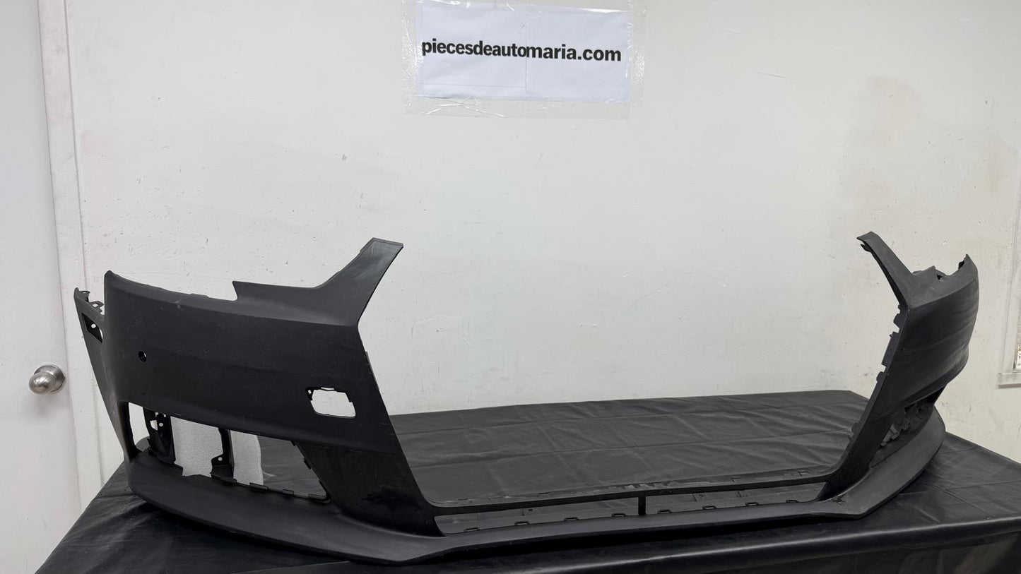 AUDI A4 2017-2018 Front bumper cover | w/o S-Line Pkg; w/o H/L Washers; w/o Parallel Park; w/Parking Aid