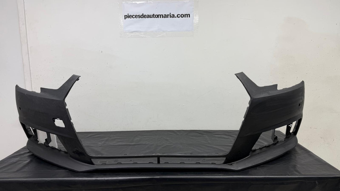 AUDI A4 2017-2018 Front bumper cover | w/o S-Line Pkg; w/o H/L Washers; w/o Parallel Park; w/Parking Aid