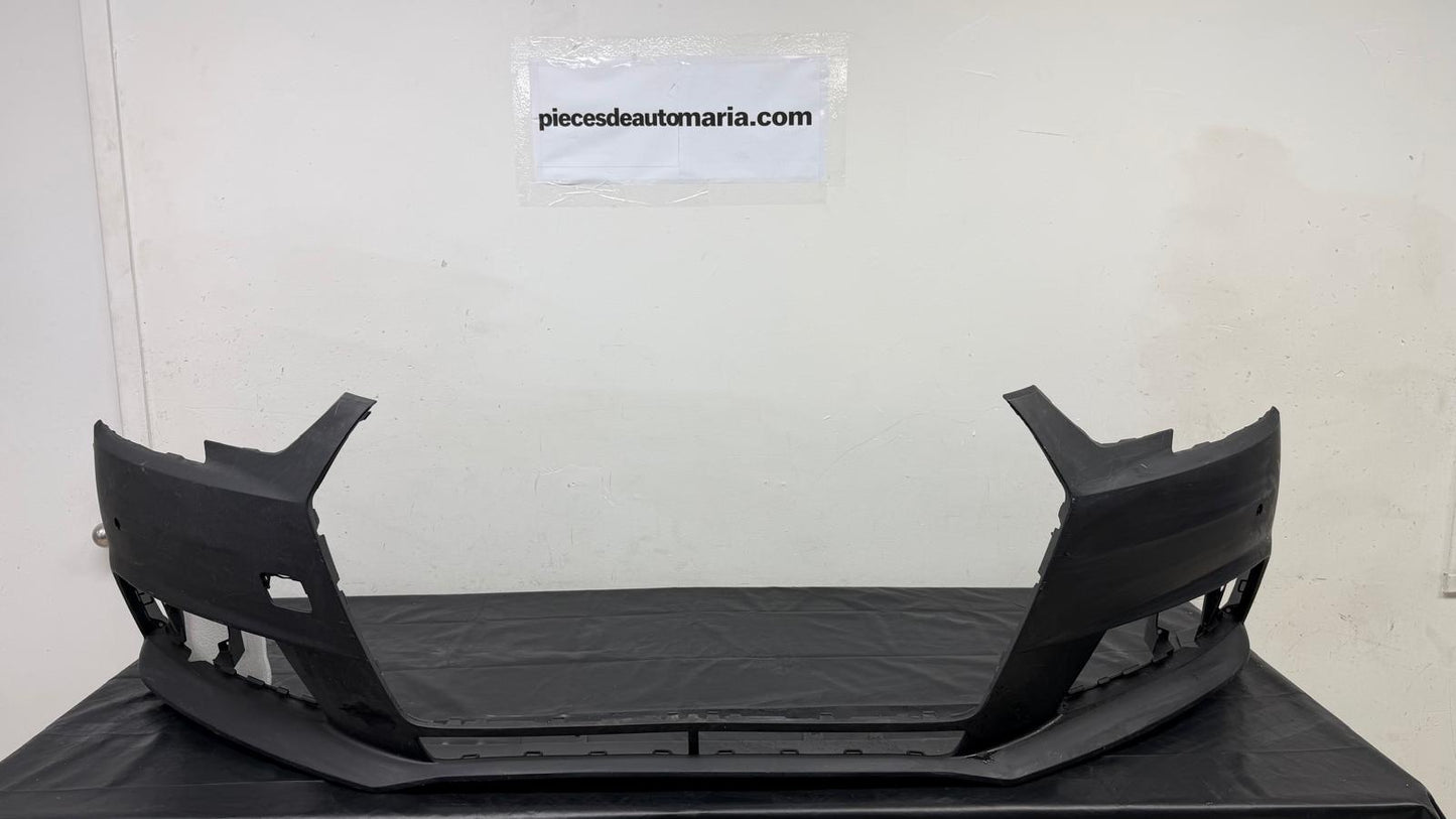 AUDI A4 2017-2018 Front bumper cover | w/o S-Line Pkg; w/o H/L Washers; w/o Parallel Park; w/Parking Aid