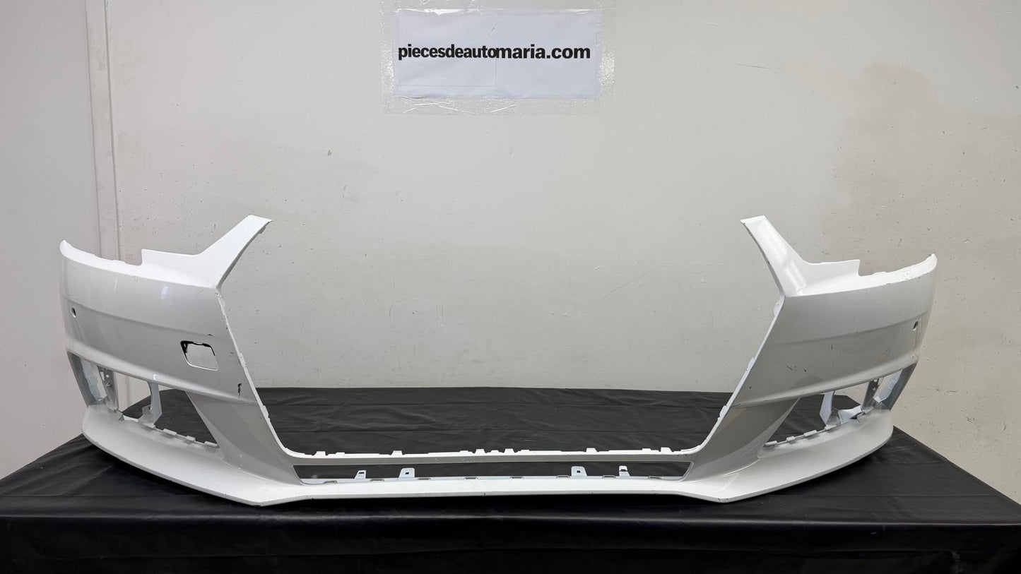 AUDI A4 2017-2018 Front bumper cover | w/o S-Line Pkg; w/o H/L Washers; w/o Parallel Park; w/Parking Aid