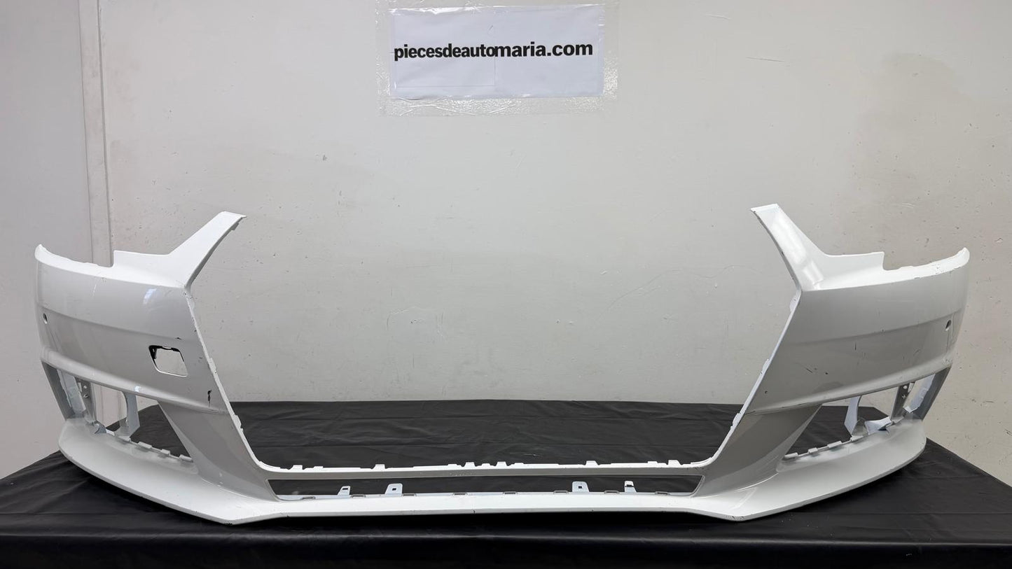 AUDI A4 2017-2018 Front bumper cover | w/o S-Line Pkg; w/o H/L Washers; w/o Parallel Park; w/Parking Aid