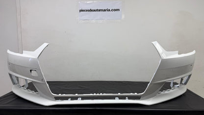 AUDI A4 2017-2018 Front bumper cover | w/o S-Line Pkg; w/o H/L Washers; w/o Parallel Park; w/Parking Aid