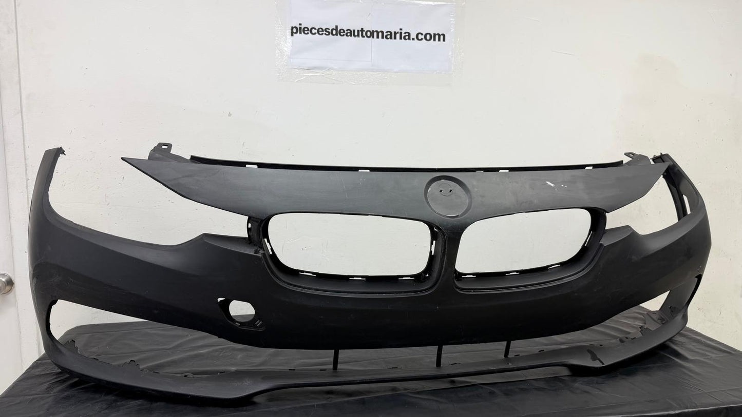 BMW SERIES 3 FRONT BUMPER 2016-2019 W/O PARK ASSIST/WASHER BASE MODEL