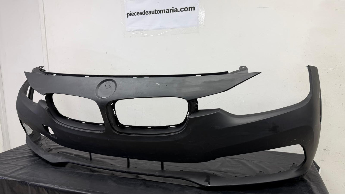 BMW SERIES 3 FRONT BUMPER 2016-2019 W/O PARK ASSIST/WASHER BASE MODEL