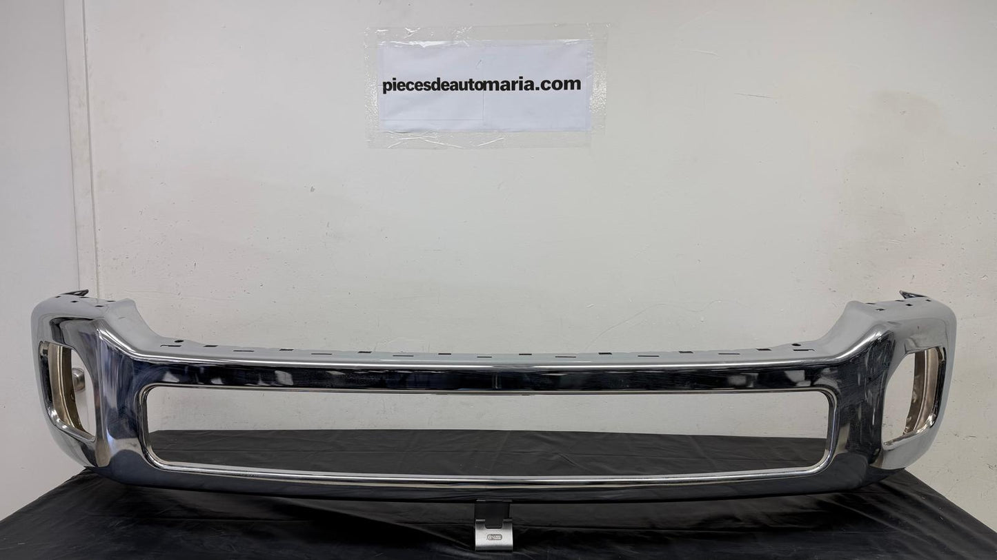 FRONT BUMPER FACE BAR CHROME W/O FLARE HOLE 2011-2016 FORD F250/350/ SUPER DUTY  / 2011-2014 F450-F550