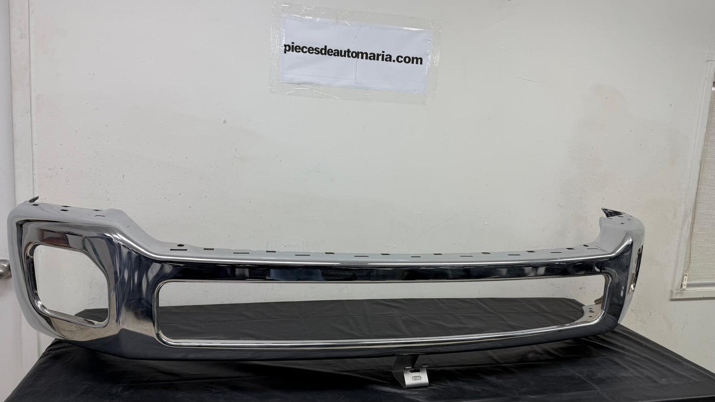 FRONT BUMPER FACE BAR CHROME W/O FLARE HOLE 2011-2016 FORD F250/350/ SUPER DUTY  / 2011-2014 F450-F550