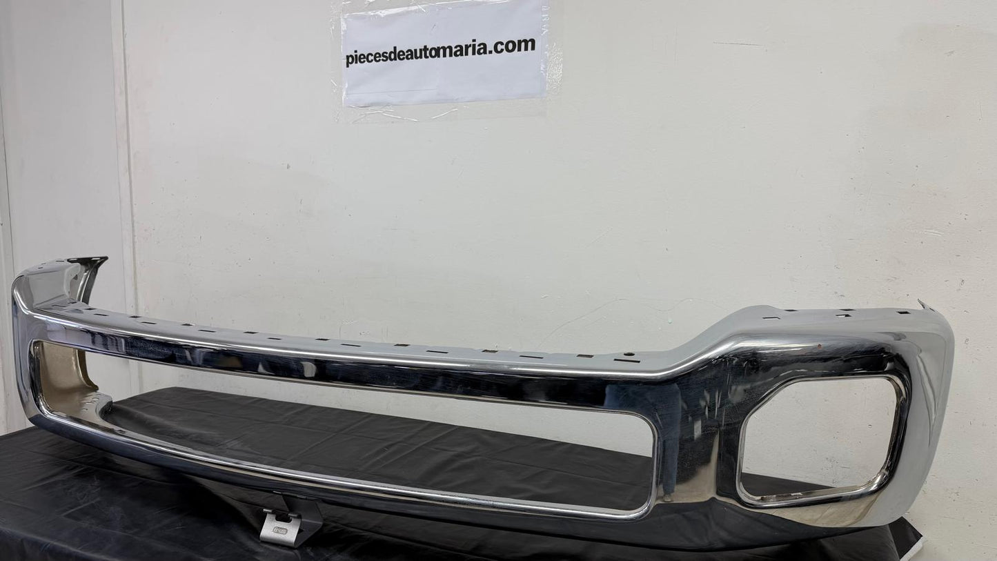 FRONT BUMPER FACE BAR CHROME W/O FLARE HOLE 2011-2016 FORD F250/350/ SUPER DUTY  / 2011-2014 F450-F550