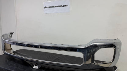 FRONT BUMPER FACE BAR CHROME W/O FLARE HOLE 2011-2016 FORD F250/350/ SUPER DUTY  / 2011-2014 F450-F550