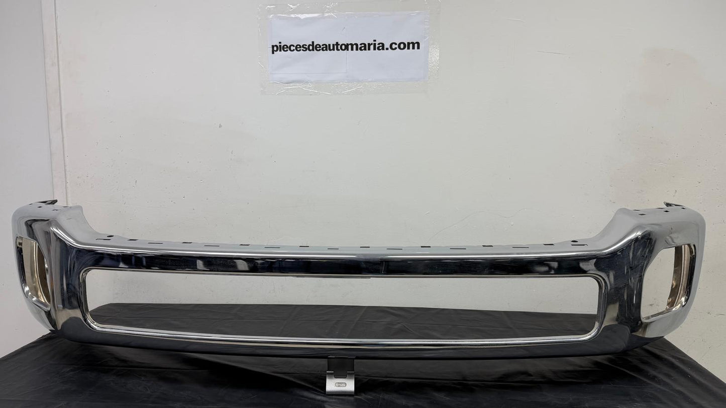 FRONT BUMPER FACE BAR CHROME W/O FLARE HOLE 2011-2016 FORD F250/350/ SUPER DUTY  / 2011-2014 F450-F550