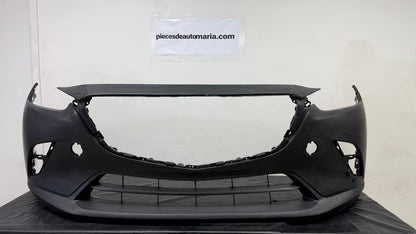 MAZDA CX-3 2016 2022 Front bumper cover w/o Chrome Mldg; Smooth Upper/Textured Center &amp; Lower; prime