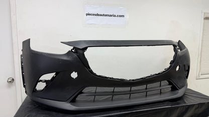 MAZDA CX-3 2016 2022 Front bumper cover w/o Chrome Mldg; Smooth Upper/Textured Center &amp; Lower; prime