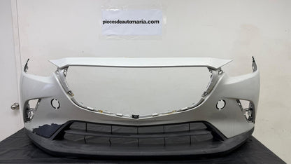 MAZDA CX-3 Front bumper cover 2016-2022 w/o Chrome Mldg; Smooth Upper/Textured Center & Lower  GREY