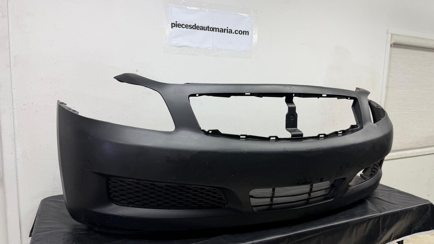 INFINITI G35/G37  Front bumper cover 2007-2009  Sedan; w/o Sport Pkg; w/Technology Pkg