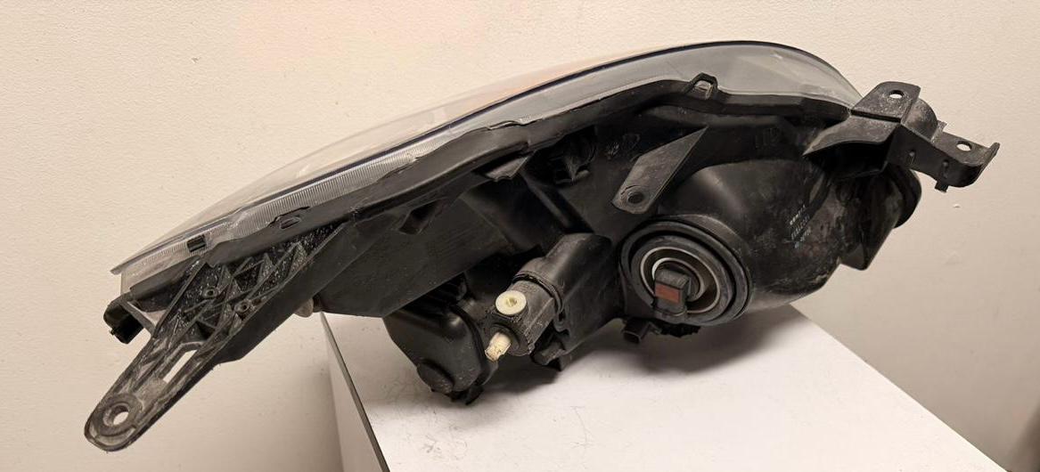NISSAN ALTIMA 2007-2009 Driver Headlamp assy composite Sedan; w/HID; Black Bezel