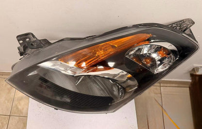 NISSAN ALTIMA 2007-2009 Driver Headlamp assy composite Sedan; w/HID; Black Bezel
