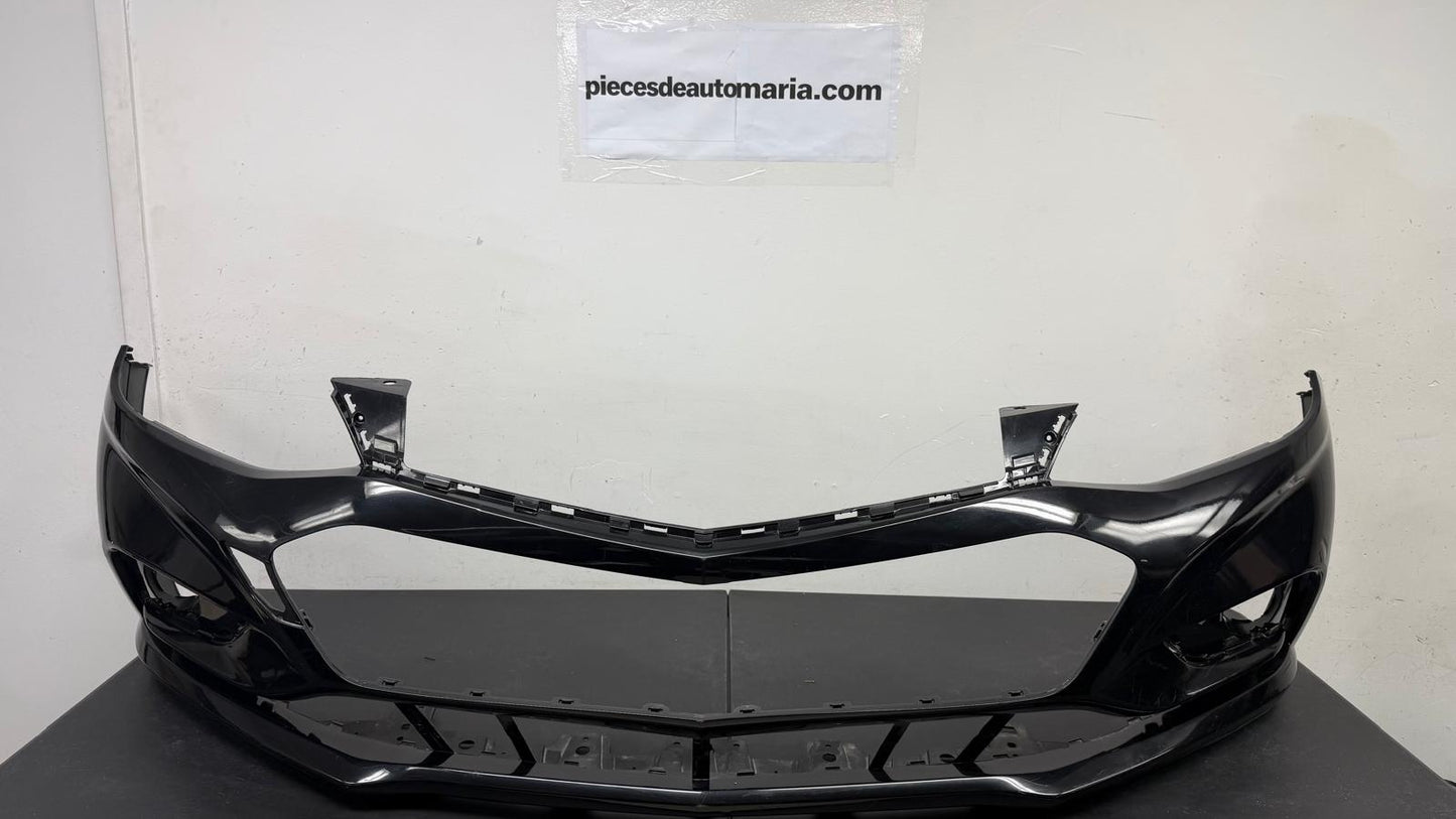 CHEVROLET CRUZE 2016-2018 Front bumper cover L|LS|LT|PREMIER; H/B; w/o RS Pkg BLACK COLOR